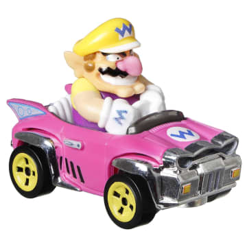 Hot Wheels Mario Kart Collection of 1:64 Scale Die-Cast Replica Vehicles, Toy Collectibles