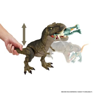 Jurassic World - T-Rex Morsure Extrême - Figurine Dinosaure - 4 Ans Et + - Image 4 of 6