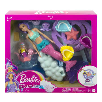 Barbie Dreamtopia Deniz Kızı Bebek ve Çocuk Oyun Alanı - Image 6 of 7