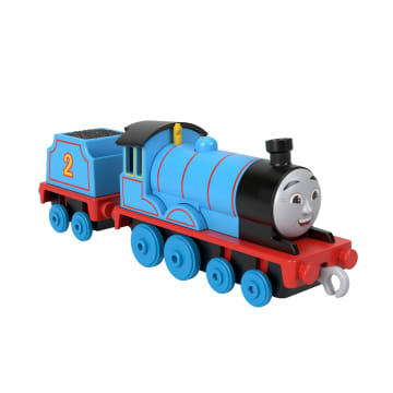 Thomas & Friends Edward Diecast Metal Push-Along Toy Train Engine With Tender For Preschool Kids