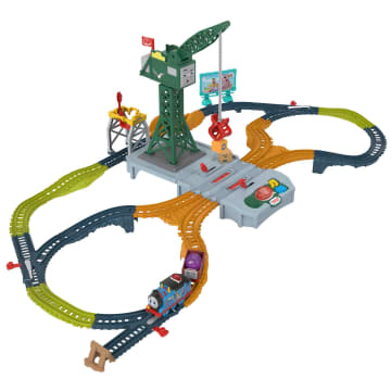Fisher-Price Thomas & Friends Talking Cranky Delivery Train Set