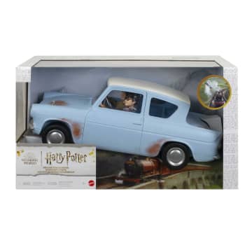 Harry Potter - Voiture Volante de Harry et Ron - Poupée Figurine - 6 ans et +