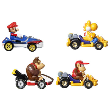 Hot Wheels Mario Kart Vehicle 4-Pack - Image 2 of 7