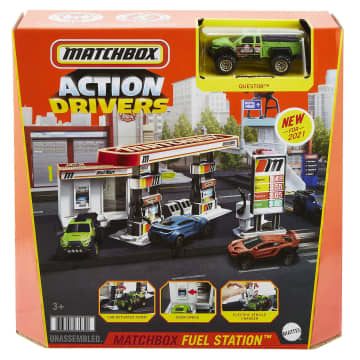 Matchbox Action Drivers Conjunto Gasolinera - Imagen 6 de 6
