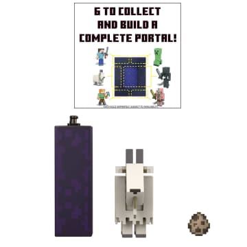 Minecraft Goat Build-A-Portal Figure - Image 4 of 7