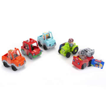 Fisher-Price Little People Toddler Toys Collection of Vehicles & Figures