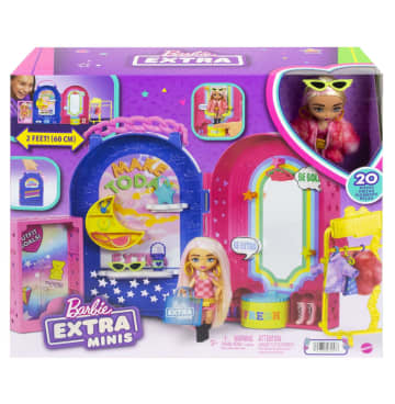 Barbie® Extra Minis Lalka i butik Zestaw z akcesoriami