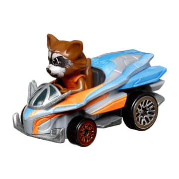 Hot Wheels Racerverse, Set Van 5 Metalen Hot Wheels Auto'S Met Marvel Personages Als Bestuurders - Imagen 4 de 6