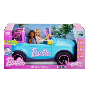 Hot Wheels Rc Coche De Juguete Teledirigido Barbie Suv Radiocontrol