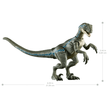 Jurassic World Hammond Collection - Velociraptor Blue - Bild 4 von 5