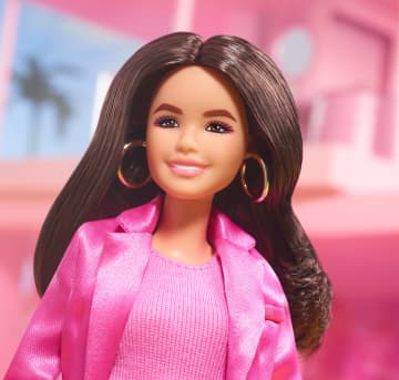 Gloria Pop Wearing Pink Power Pantsuit – Barbie The Movie - Image 3 of 6