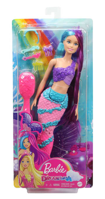 Кукла Barbie Дримтопия Русалка с длинными волосами