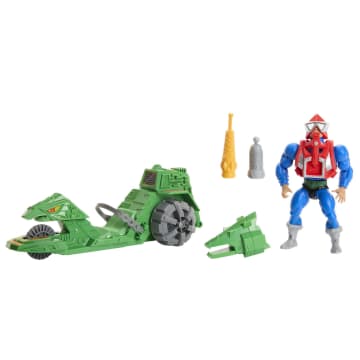 Masters Of The Universe Origins Ground Ripper Vehículo Y Figura - Image 1 of 6