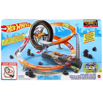 Hot Wheels Tienda De Neumáticos De Velocidad Máxima Conjunto De Juego - Imagen 6 de 6