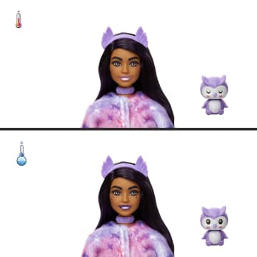 Barbie Cutie Reveal Magia D'Inverno Bambole Con Costume Da Animale Di Peluche - Image 11 of 15