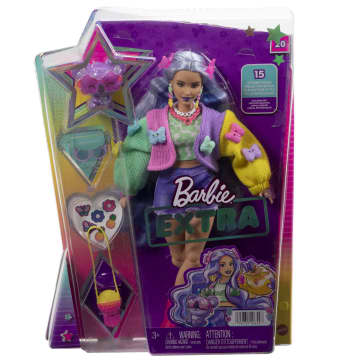 Barbie Pop met koala als dierenvriendje, Barbie Extra, speelgoed en cadeau voor kinderen - Bild 6 von 6