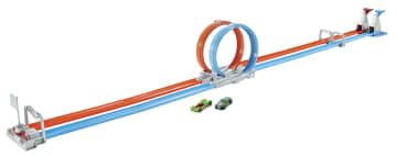 Hot Wheels® Podwójny tor z pętlą Zestaw - Image 1 of 8