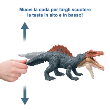 Jurassic World Dinosauri Carnivori Con Azioni Di Attacco Siamosauro - Image 4 of 6