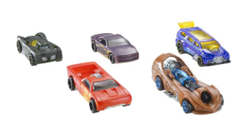 Hot Wheels pack de 5 coches que cambian de color