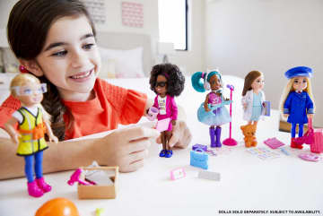 Barbie Toys, Chelsea Doll and Accessories, Can Be Career-Themed Small Dolls - Image 2 of 11