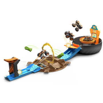 Hot Wheels Monstertrucks Stuntwielen Speelset - Image 7 of 7