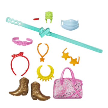 Surtido De Accesorios Barbie Con 11 Piezas Temáticas Para Muñecas Barbie - Image 6 of 9