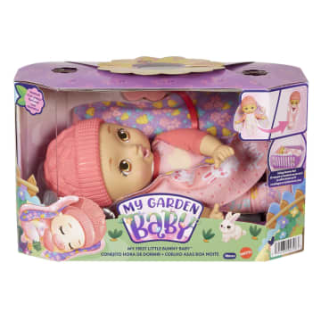 Кукла-пупс My Garden Baby Моя первая малышка-зайчик (розовая)