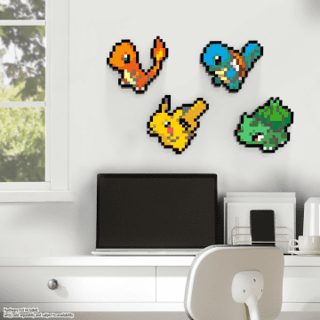 Mega Pokémon Bloques De Construcción Pixel Art Charmander