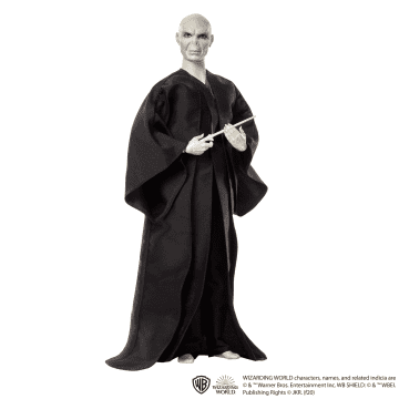 Harry Potter Heer Voldemort, Pop En Accessoires, Verzamelset Met Kenmerkend Gewaad En Beroemde Toverstaf - Bild 4 von 5