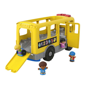 Autobús Escolar Amarillo Grande De Little People De Fisher-Price