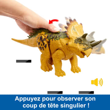 Jurassic World-Regaliceratops-Figurine Sonore Rugissement Féroce - Image 3 of 6
