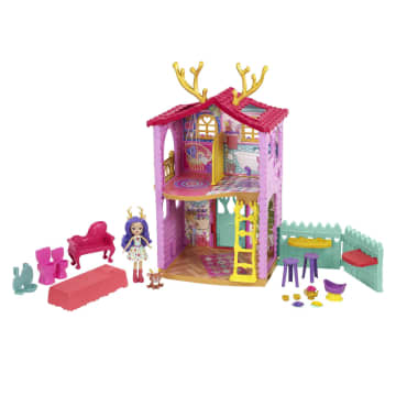 Enchantimals Reh-Haus Spielset mit Danessa Deer Puppe - Bild 1 von 6