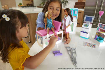 Barbie „Gute Besserung“ Krankenstation Spielset Mit Puppe