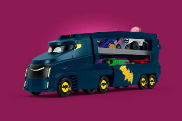 Fisher-Price-Batwheels Dc-Bat-Camion Avec Rampe - Imagen 3 de 6