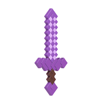 Minecraft Espada Encantada Morada De Juguete - Image 6 of 6