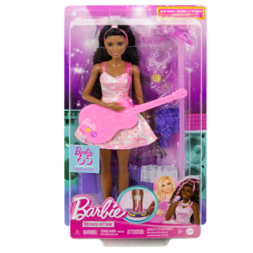 Barbie Muñeca Profesiones Con Accesorios Tú Puedes Ser Cantante Estrella Del Pop - Imagen 6 de 6