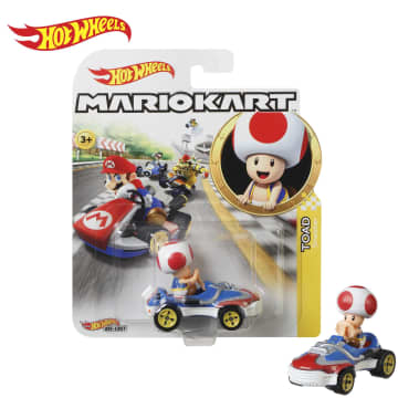 Personaggi Di Mario Kart E Kart Hot Wheels In Metallo Pressofuso In Scala 1:64 - Image 9 of 10