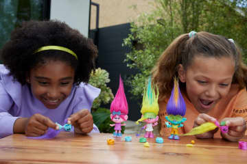 Dreamworks Trolls Band Together Hair Pops Small Dolls & Accessories, Toys Inspired By The Movie - Image 2 of 6