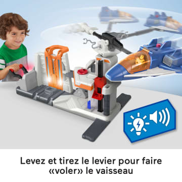 Imaginext Ascenseur Et Lanceur Star Command Inspiré Du Film Buzz L’Éclair De Disney Pixar - Imagen 3 de 6