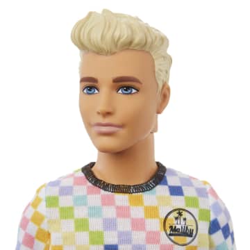 Barbie Ken Fashionistas Puppe Im Karierten T-Shirt