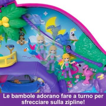 Polly Pocket Borsetta Dolce Bradipo, Giocattolo Da Viaggio, Bambole E Playset