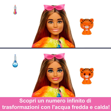 Barbie Cutie Reveal Tigre Serie Amici Della Giungla