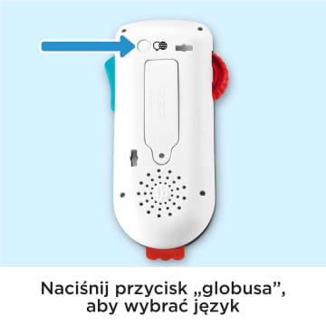 Fisher-Price® „Ucz się i śmiej!“ Edukacyjny pilocik Edukacyjna zabawka w polskiej wersji językowej