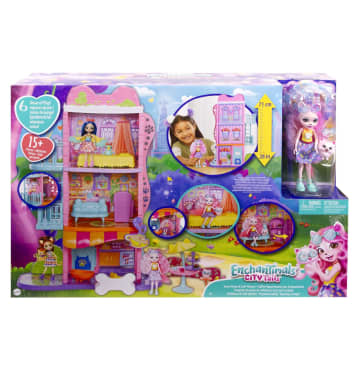 Enchantimals Stadthaus & Café Spielset - Bild 6 von 6