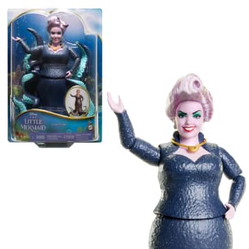 Disney “La Sirenita” Úrsula Muñeca de moda con accesorio - Imagen 1 de 6