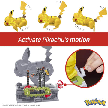 Mega Pokémon Motion Pikachu Construction Set - Image 4 of 7