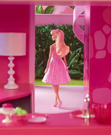 Barbie Le Film-Poupée Barbie En Robe Vichy Rose À Collectionner