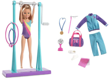 Muñeca y accesorios Team Stacie de Barbie