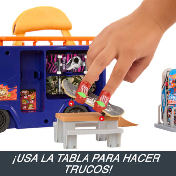 Hot Wheels Skate Base De Juego Con Camión De Tacos - Imagen 5 de 8