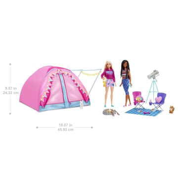 Barbie Siamo In Due Playset Campeggio Con Tenda